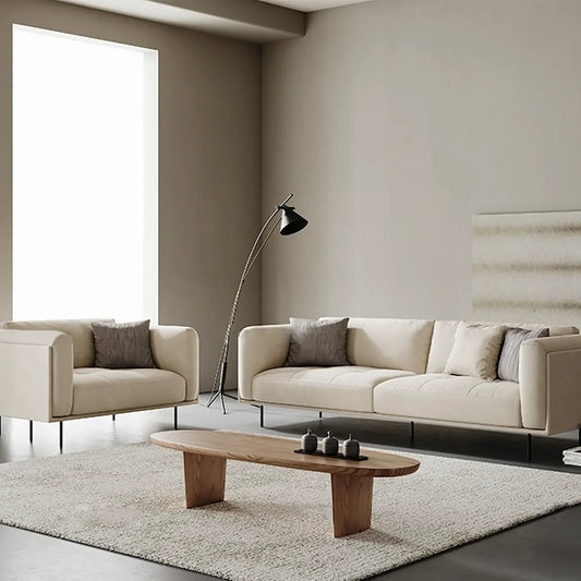 Italian Minimalist Matte Tech Fabric Sofa