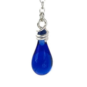 Ribbon Teardrop Earrings, multiple color options